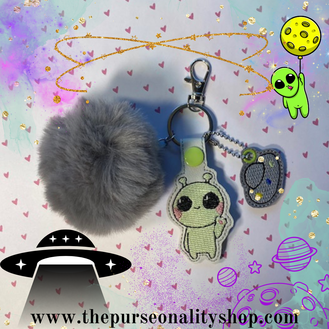 Take Me Away Bag Tag / KeyFob / Ring