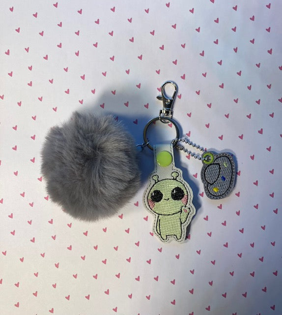 Take Me Away Bag Tag / KeyFob / Ring