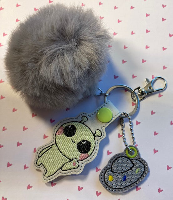 Take Me Away Bag Tag / KeyFob / Ring