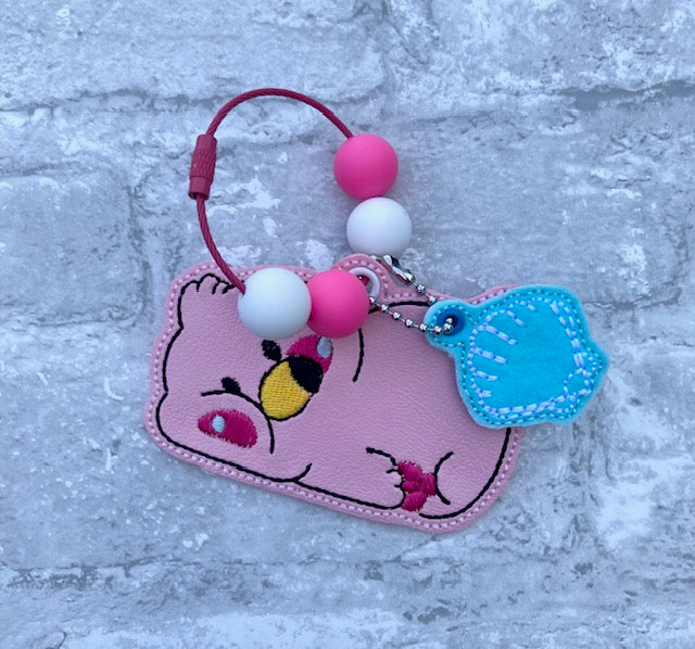 Pretty in Pink Bag Tag