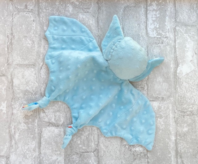Nighty-Nite Bat Baby Blankie - no rattle