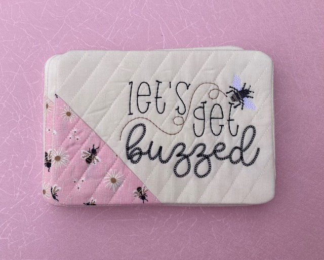 "Busy Bees" Mug Rug Set