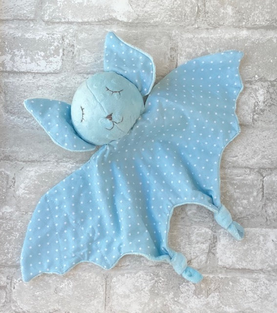 Nighty-Nite Bat Baby Blankie - no rattle