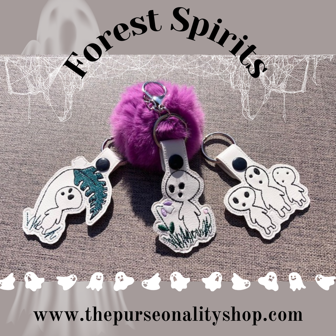 "Forest Spirits" Key Fobs