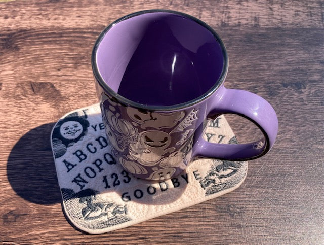 "Talk to me!" Mug Rug