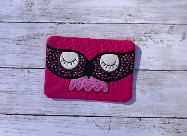 What a Hoot Mug Rug Coaster