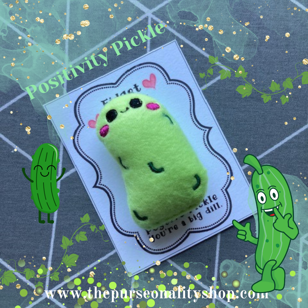 Positivity Pickle Fidget Friend
