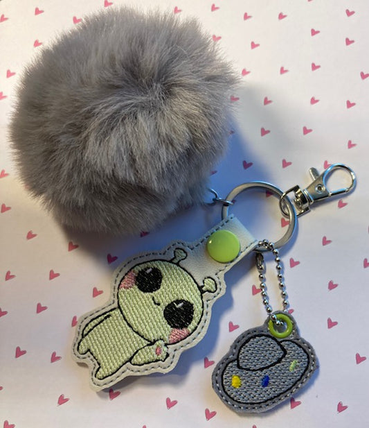 Take Me Away Bag Tag / KeyFob / Ring