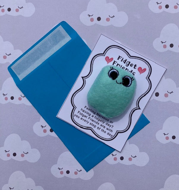 Big Eyes Pet Rock Fidget Friend
