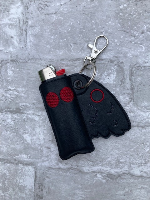 Black Moth Lighter Case