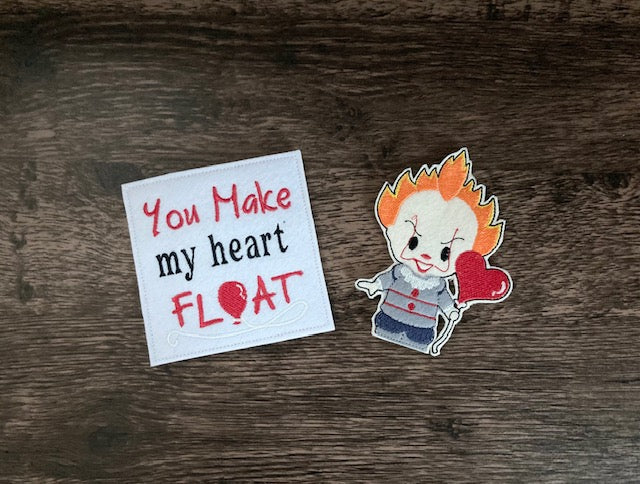 "Float" Valentine Card with Finger Puppet