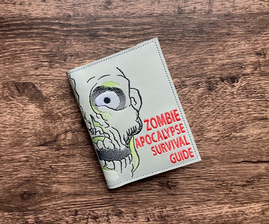 "Zombie Apocalypse Survival Guide" Notebook Cover