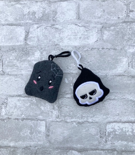 Reaper and Tombstone Bag Buddies