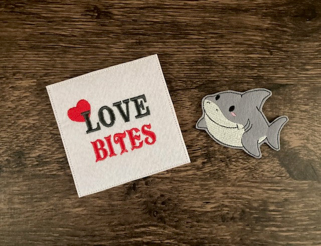 "Do Do Baby Shark" Valentine Card with Finger Puppet